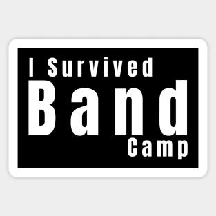 I Survived Band Camp Sticker